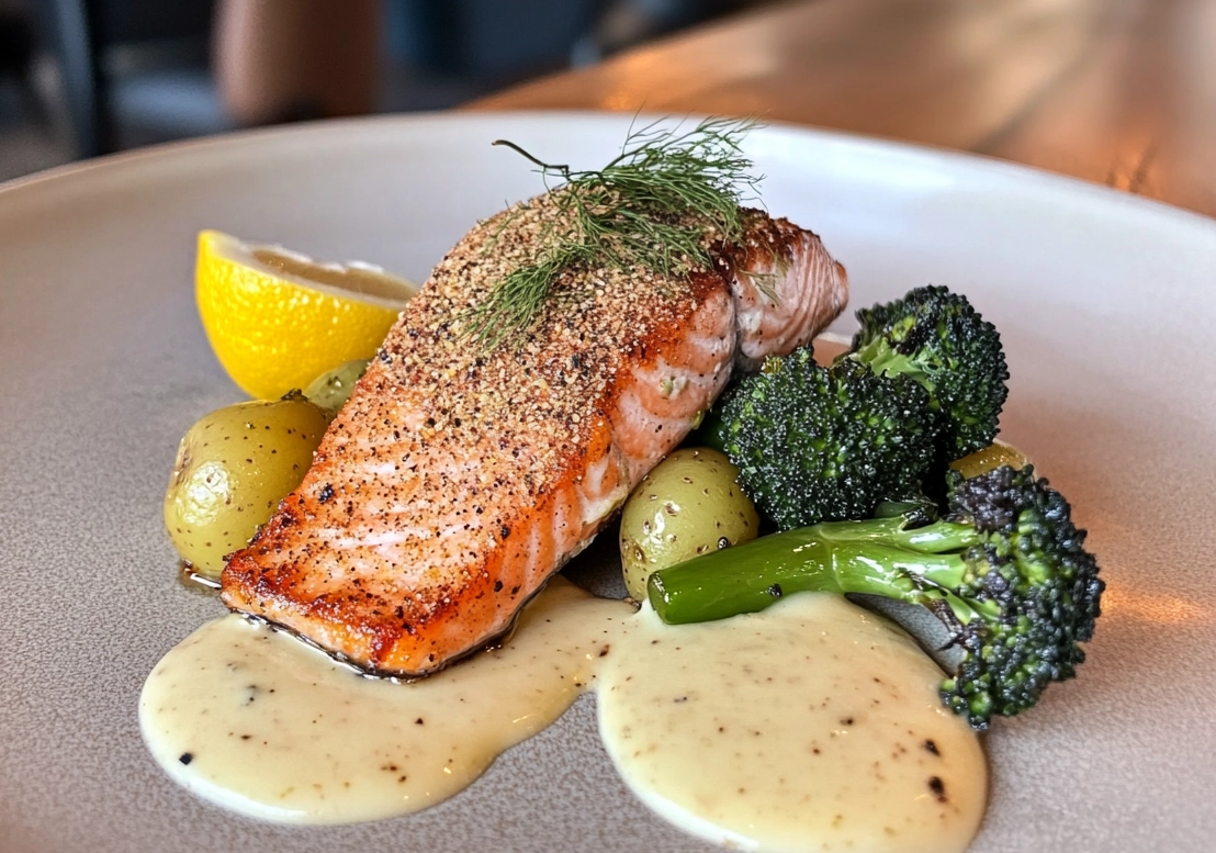 Panfried Sumac Salmon